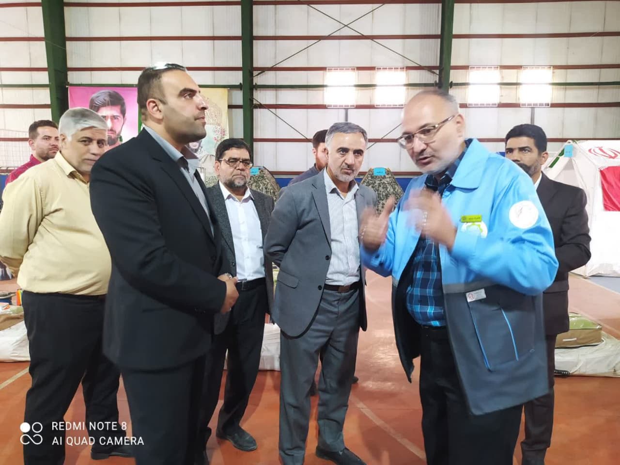 خدمات رسانی بیمارستان صحرایی ستاد مدیریت بحران شهرداری اسلامشهر به زائران حرم مطهر حضرت امام خمینی(ره)