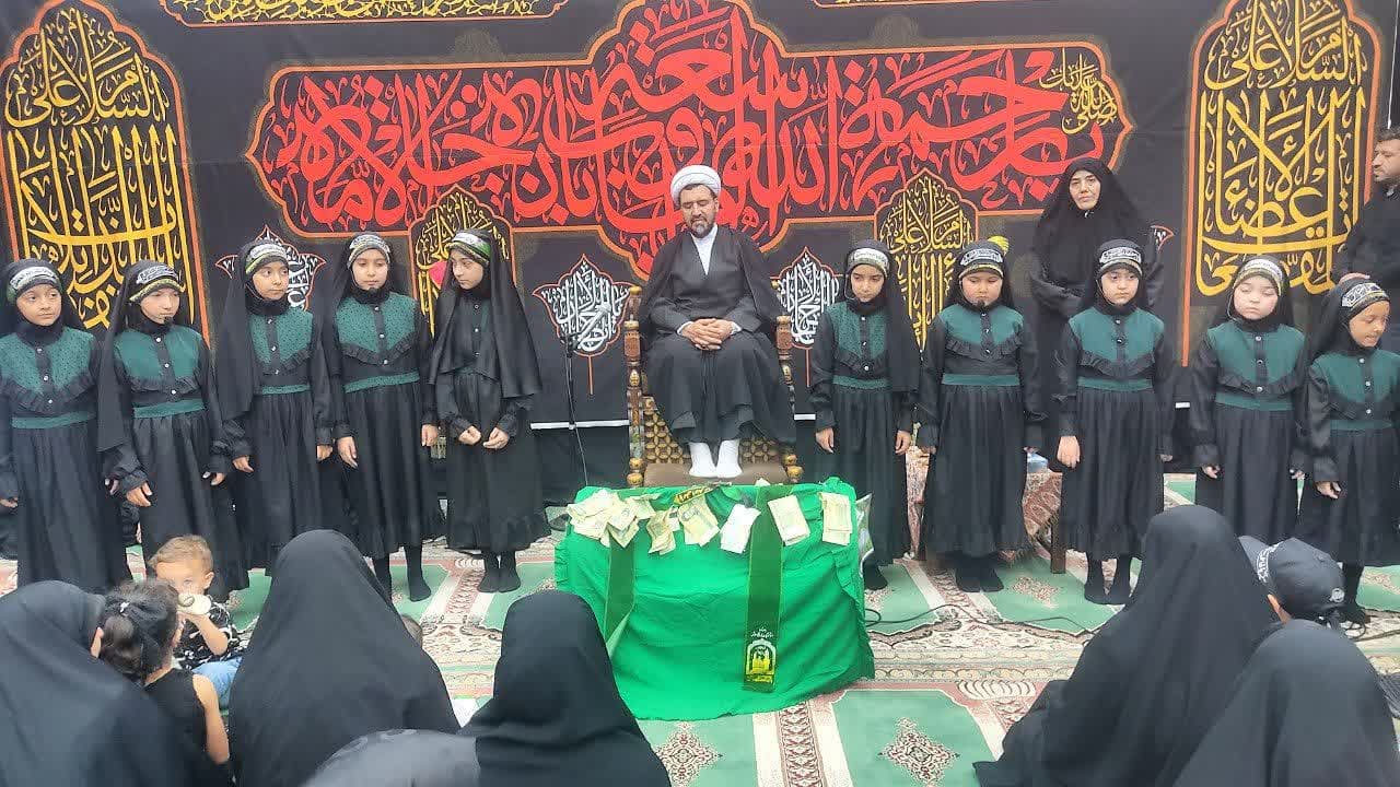 برگزاری همایش شیرخوارگان حسینی در دارالقرآن سازمان فرهنگی شهرداری اسلامشهر
