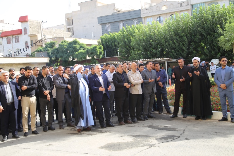 گرامیداشت شهدای اقتدار اسلامشهر در شهرداری اسلامشهر