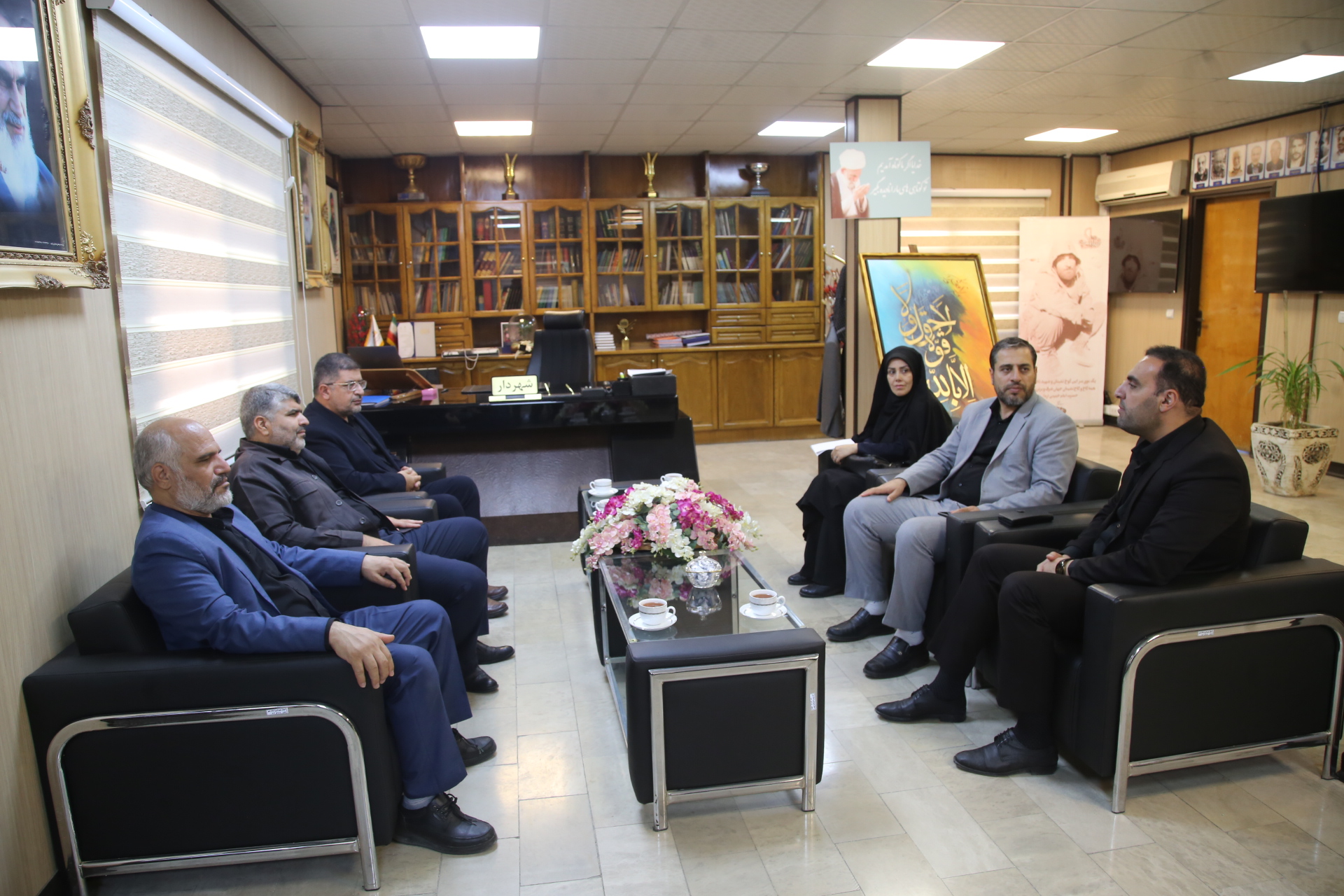 دیدار رئیس دانشگاه آزاد اسلامی واحد اسلامشهر با شهردار اسلامشهر