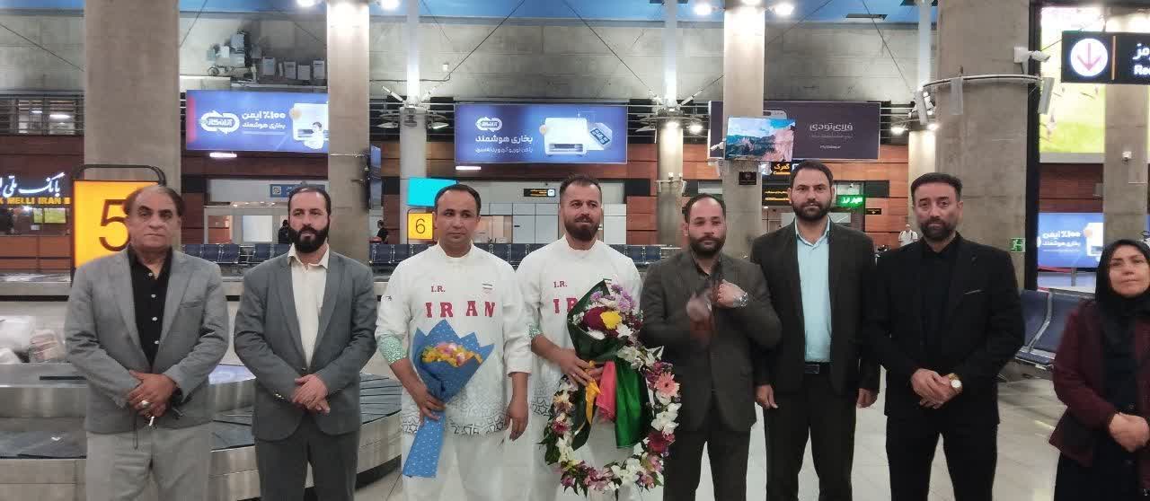 استقبال از قهرمانان و مربیان اسلامشهری در بازگشت از المپیک آسیایی بحرین