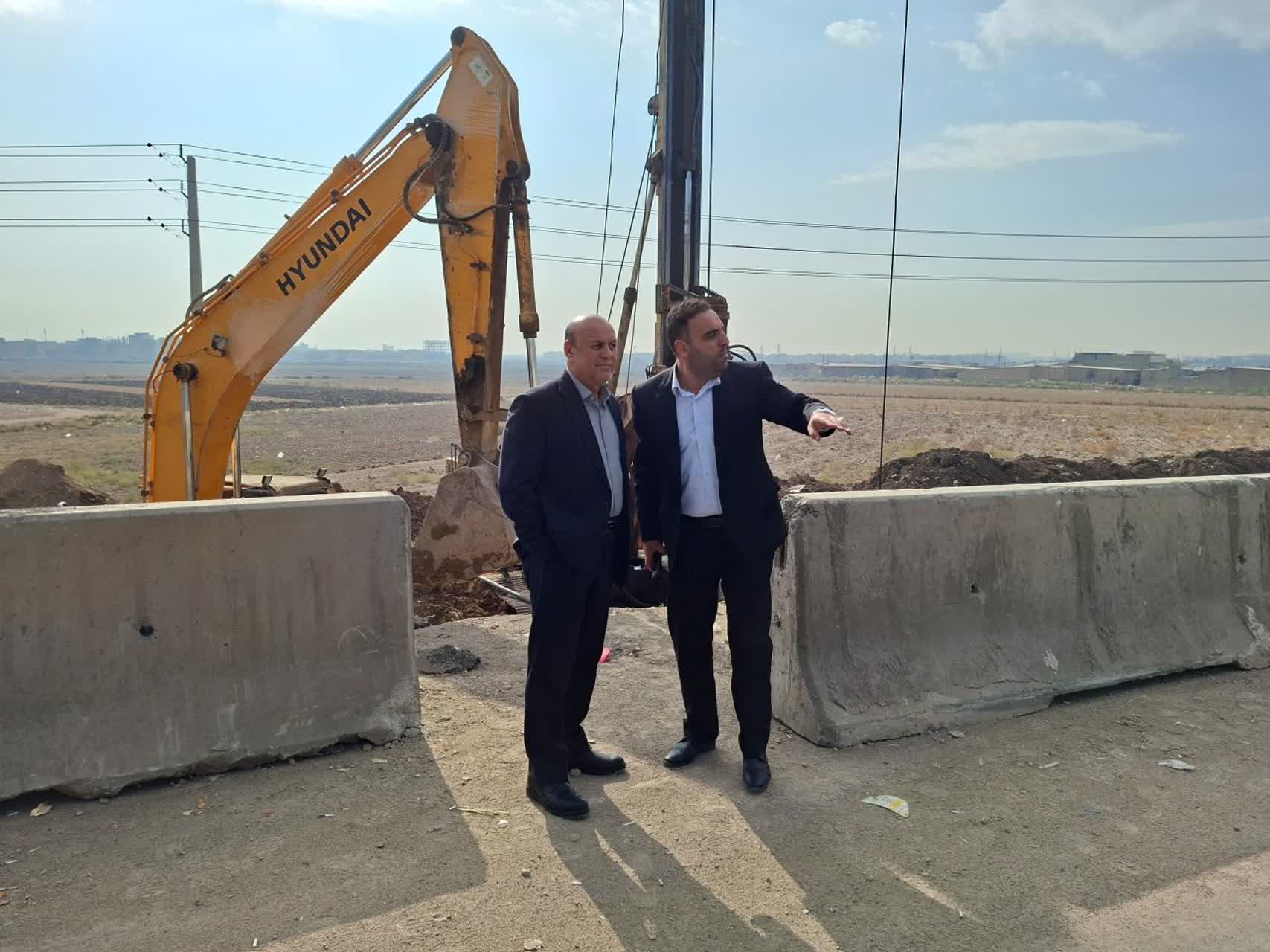 بازدید فرماندار شهرستان از پروژه های عمرانی شهرداری اسلامشهر