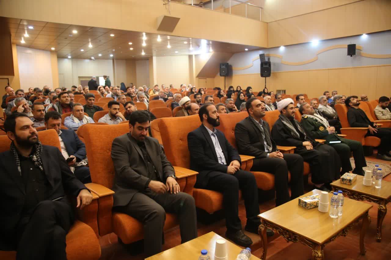 برگزاری مراسم گرامیداشت هفته بسیج در شهرداری اسلامشهر