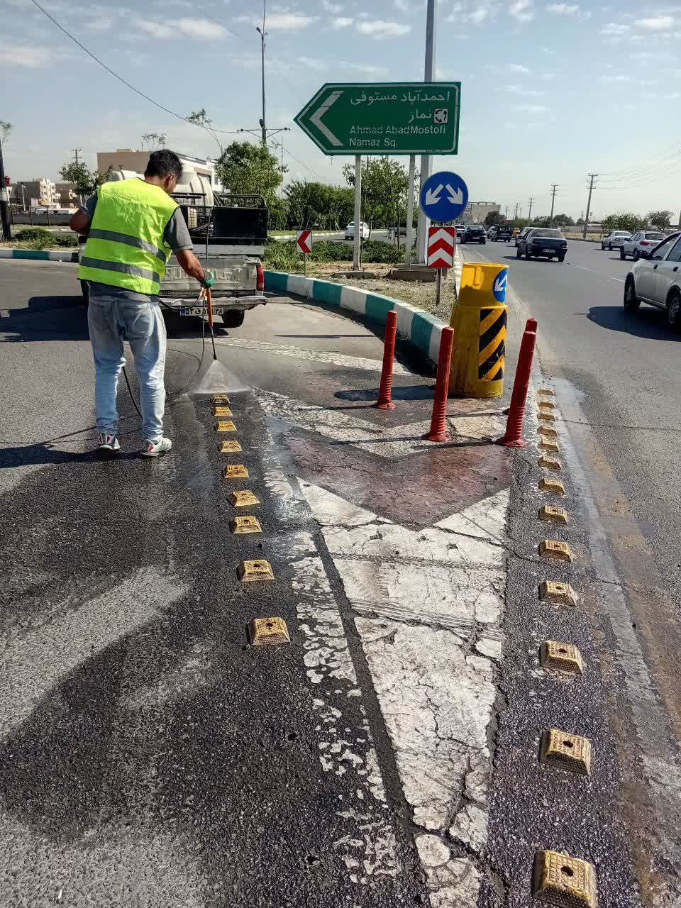 اهم فعالیتهای عمرانی ،خدماتی شهرداری منطقه چهار طی هفته جاری :
