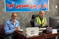 اجرای مانور دورمیزی مراجعین انبوه در بیمارستان امام زمان(عج) اسلامشهر