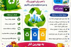 فراخوان مسابقه با موضوع پسماند و تفکیک زباله