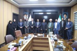دیدار شهردار و اعضای شورای اسلامی شهر با فرماندار به مناسبت هفته دولت