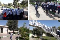 آموزش فرهنگ ترافیک به دانش آموزان دبستان دخترانه مکتب الاحرار