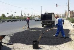 اجرای عملیات عمرانی در نقاط مختلف سطح منطقه دو