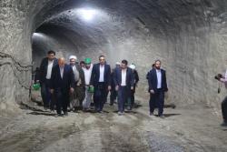 بازديد اعضاي شوراي تامين شهرستان از پروژه ريل گذاري و روسازي خط متروي تهران اسلامشهر